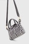 Zoozie Bags Bolso de Hombro Leopardo y Negro